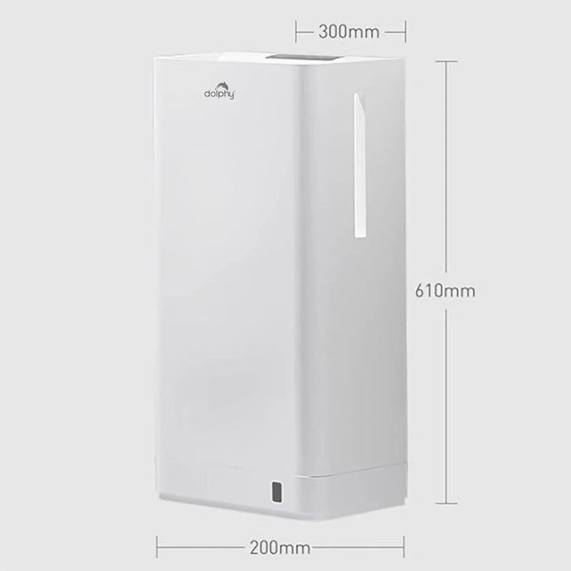 Dolphy Jet Hand Dryer With Brushless Motor White