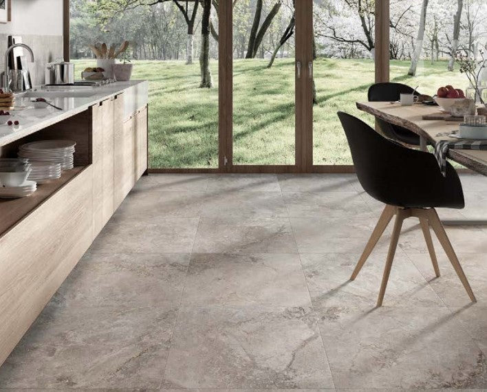 Stone Valley Cenere 600x600 Matte Rectified - Sydney Home Centre