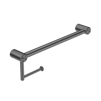 Nero Mecca Care 25mm Toilet Roll Rail 450mm Gun Metal - Sydney Home Centre