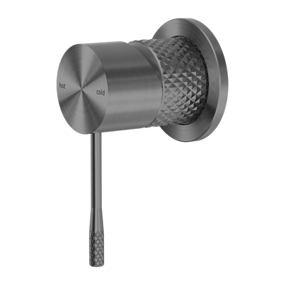 Nero Opal Shower Mixer With 60mm Plate Graphite - Sydney Home Centre