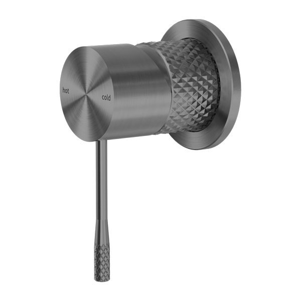 Nero Opal Shower Mixer With 60mm Plate Graphite - Sydney Home Centre