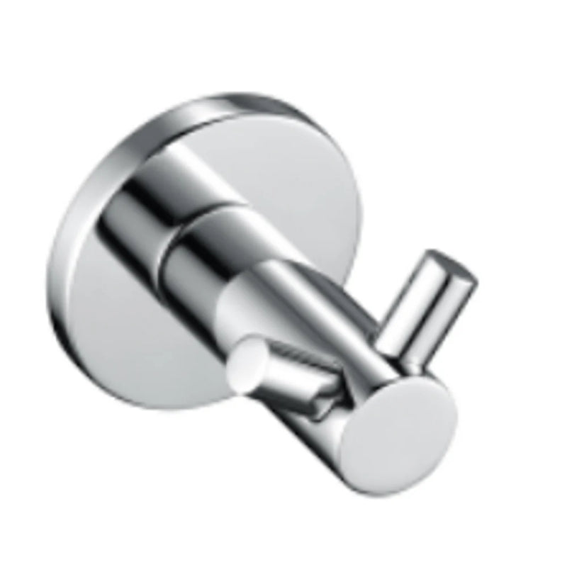 Bella Vista Mica Double Robe Hook Chrome - Sydney Home Centre