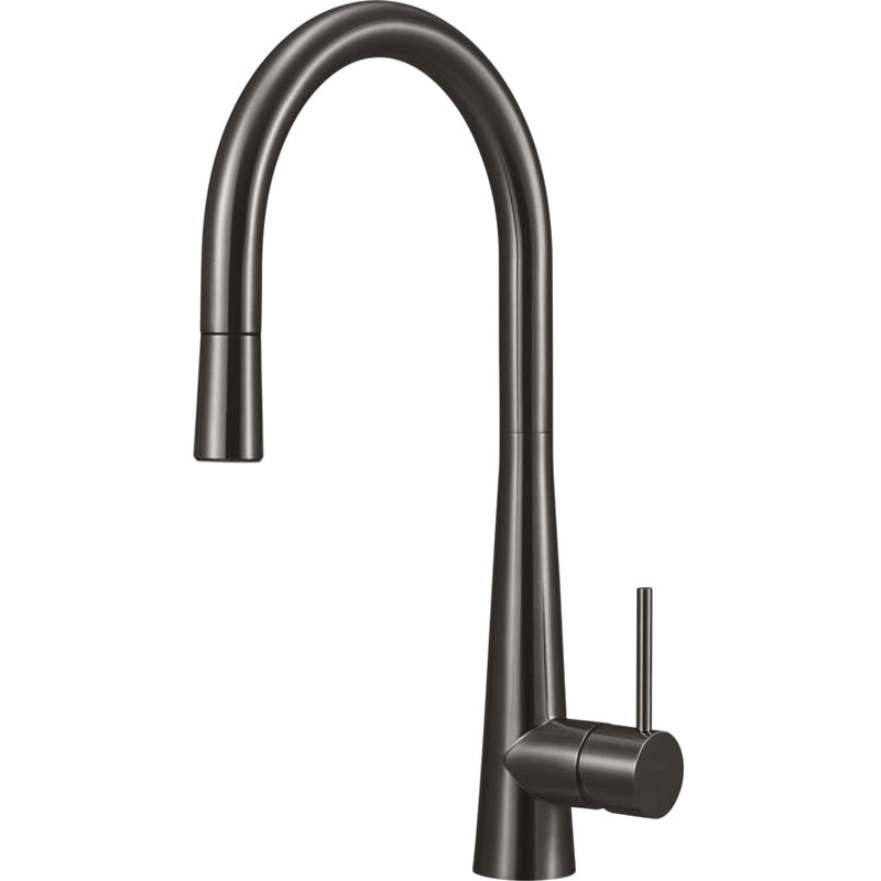 Otti Pull Out Kitchen Mixer 420 Gun Metal