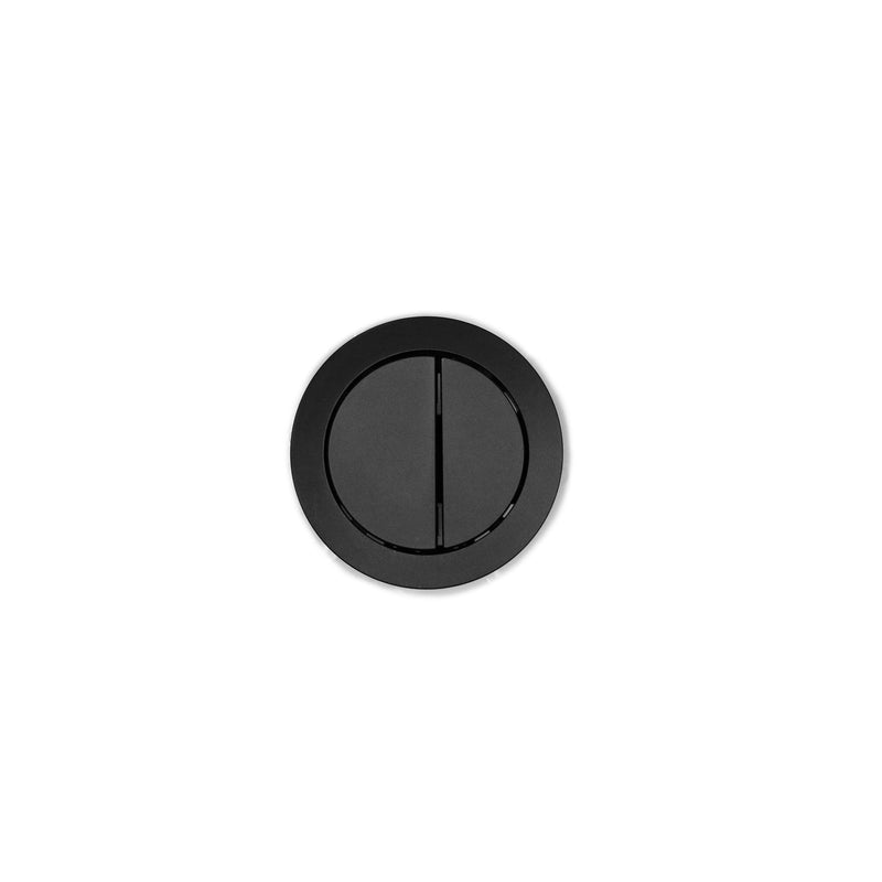 Otti Round Toilet Flush Button Matte Black