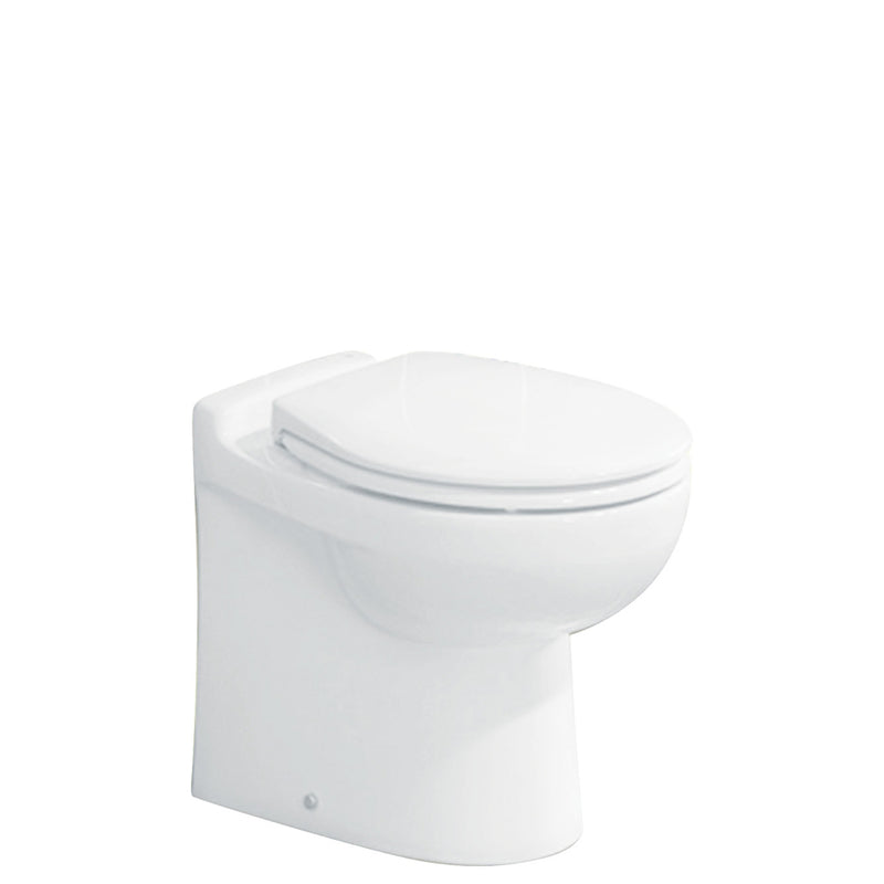 Fienza RAK Junior Wall-Faced Toilet Suite P-Trap White - Pan + Seat + R&T In-Wall Cistern - Sydney Home Centre
