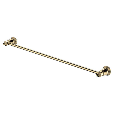 Fienza Lillian Single Towel Rail 800mm PVD Urban Brass