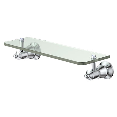 Fienza Lillian Glass Shelf Chrome