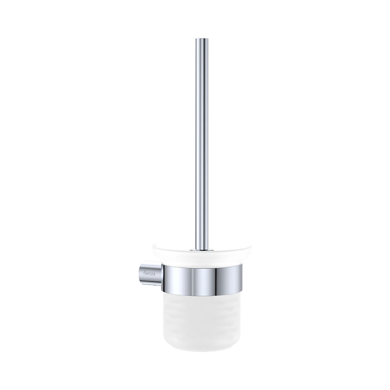 Fienza Empire Slim Toilet Brush & Holder Chrome