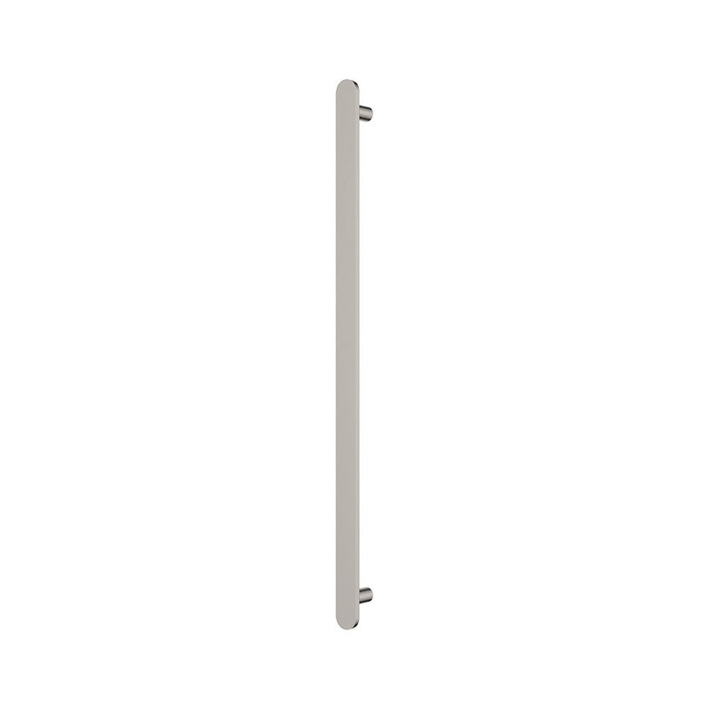 Fienza Empire Slim Vertical Heated Towel Rail 60 x 900mm Brushed Nickel