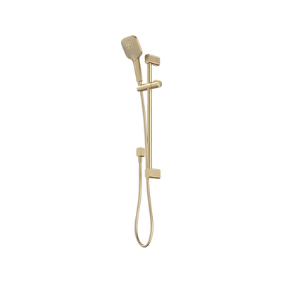 Caroma Luna Multi Function Rail Shower Brushed Brass - Sydney Home Centre