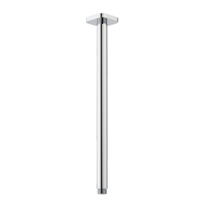 Caroma Luna Straight Arm Square Flange 410mm Chrome - Sydney Home Centre