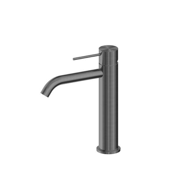 Nero Mecca Middle Tall Basin Mixer Gun Metal - Sydney Home Centre