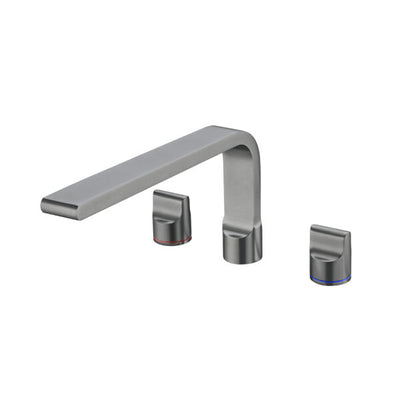 Nero Pearl Bath Set Gun Metal - Sydney Home Centre