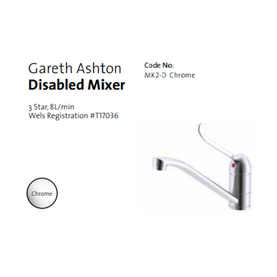 Gareth Ashton MixMaster Disabled Sink Mixer Chrome