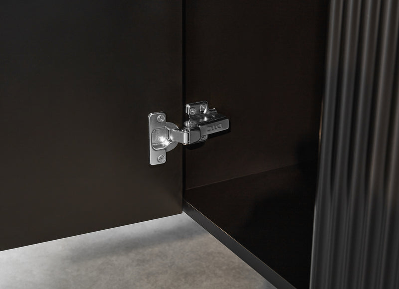 Ceto Brindabella 600mm Wall Hung Vanity Matte Black (Quartz Stone Top) - Sydney Home Centre