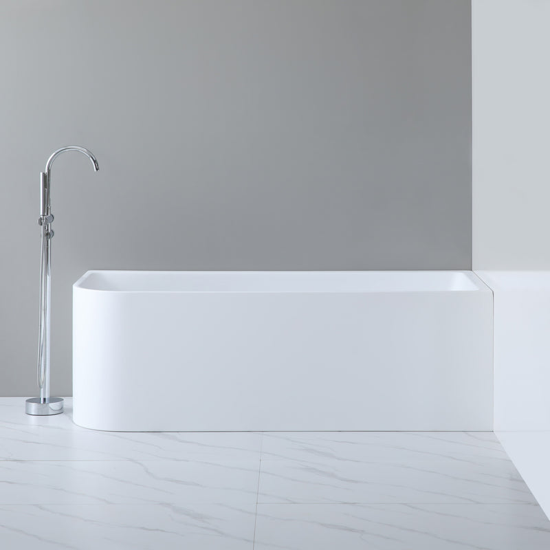 Poseidon Right Corner Back To Wall 1500mm x 580mm Bathtub - Sydney Home Centre