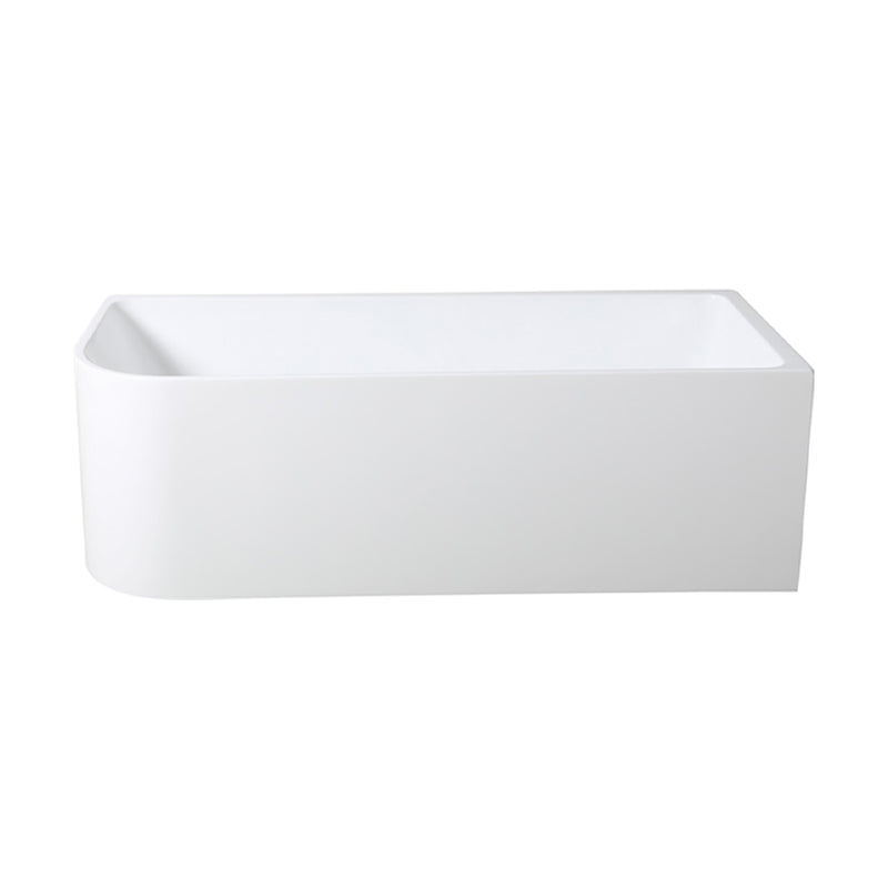 Poseidon Corner Right Corner Back To Wall 1500mm x 510mm Bathtub - Sydney Home Centre