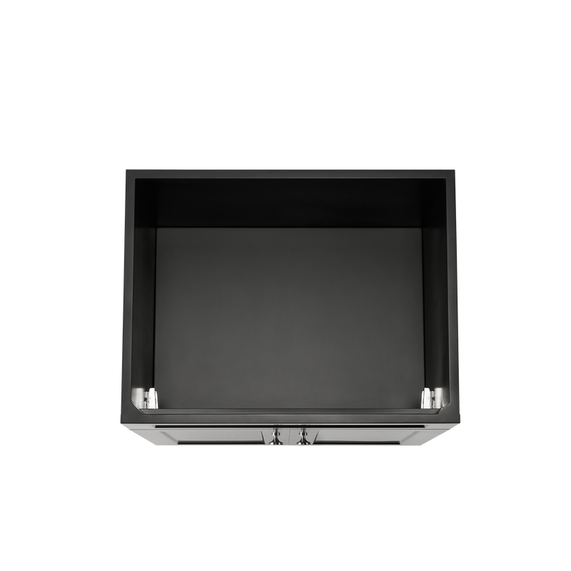 Ceto Harrington 600mm Freestanding Vanity Matte Black (Cabinet Only) - Sydney Home Centre