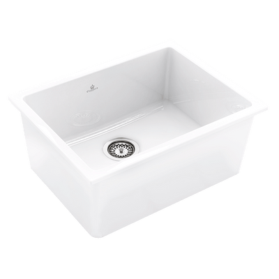 Chambord CONSTANCE Single Bowl Fireclay Sink White