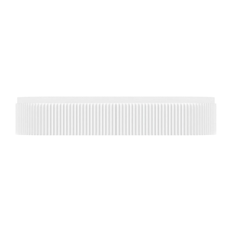 Fienza Minka Solid Surface Wall Matte White Basin 1 Tap Hole - Sydney Home Centre