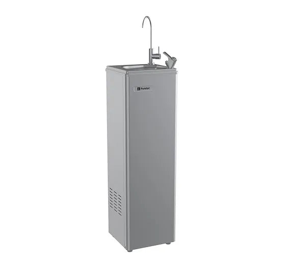 Puretec Freestanding Fountain Dispenser Incl. Bubbler and Carafe Filler, Internal Z1 Filter, 12Lph