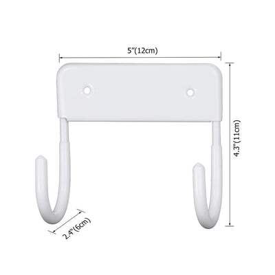 Dolphy Wall Mounted Iron Board Hanger White