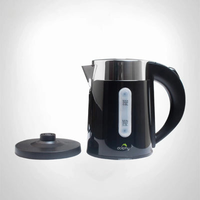 Dolphy 0.6L Stainless Steel Electric Kettle Black