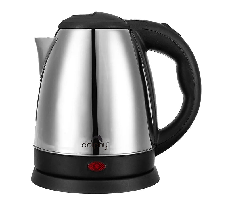 Dolphy 1.2L Stainless Steel Electric Kettle Silver