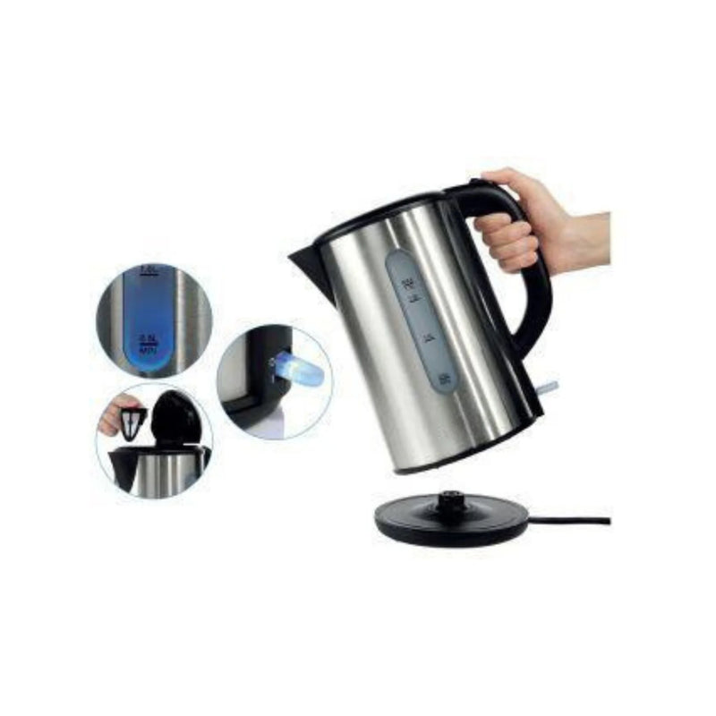 Dolphy 1.0L Stainless Steel Kettle Brushed Silver