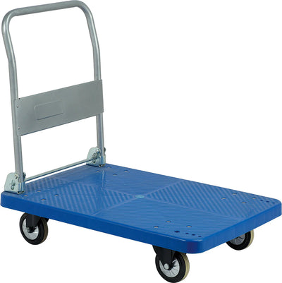 Dolphy Foldable Luggage Trolley Blue