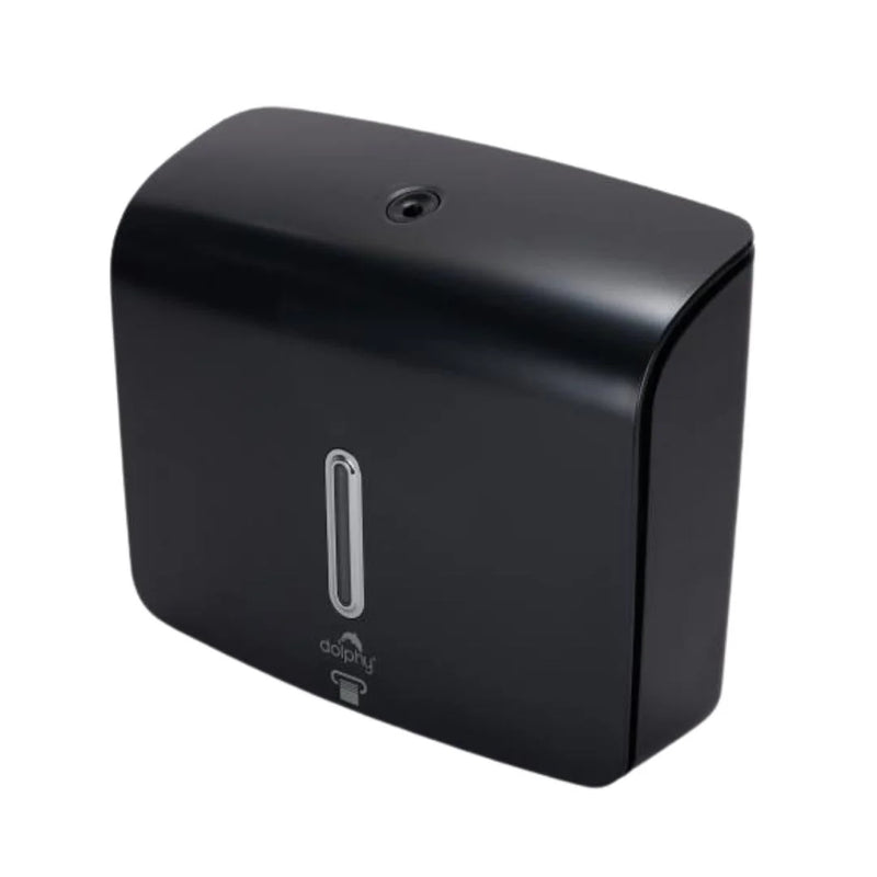 Dolphy Plaza Ultraslim Paper Towel Dispenser Black