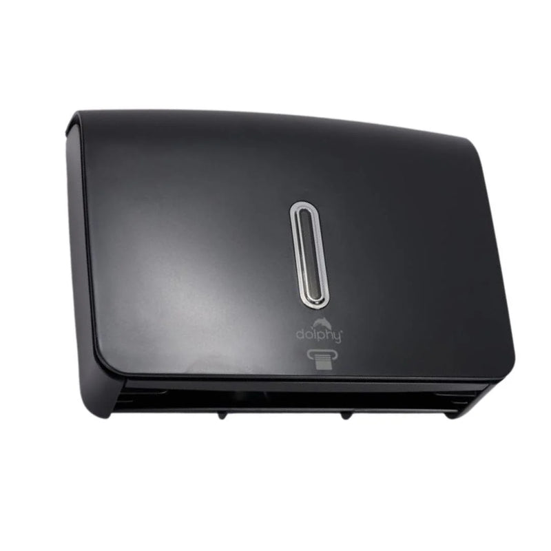 Dolphy Plaza Ultraslim Paper Towel Dispenser Black