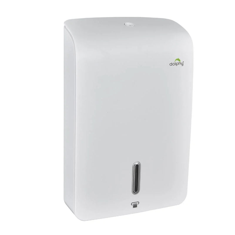 Dolphy Jumbo Plaza Ultraslim Paper Towel Dispenser White