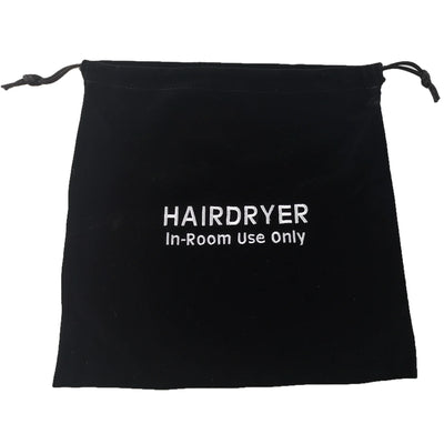 Dolphy Hair Dryer Bag Black Velvet