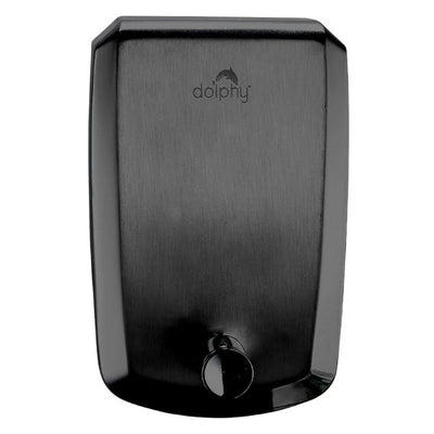 Dolphy 1000ml Stainless Steel Liquid Soap Dispenser Black