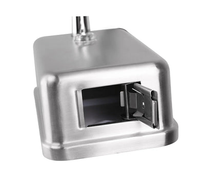 Dolphy Stainless Steel Rectangle Soap Dispenser 1100 ML Silver