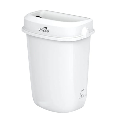 Dolphy 32L Plaza Waste Bin White