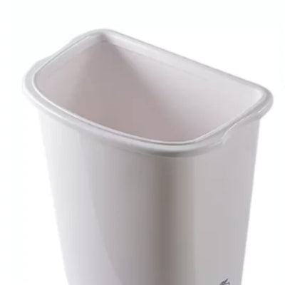 Dolphy 32L Plaza Waste Bin White