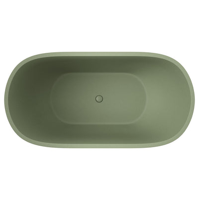 Fienza Jada Concrete Bath Sage - Sydney Home Centre