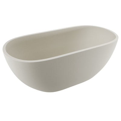 Fienza Jada Concrete Bath Warm White - Sydney Home Centre