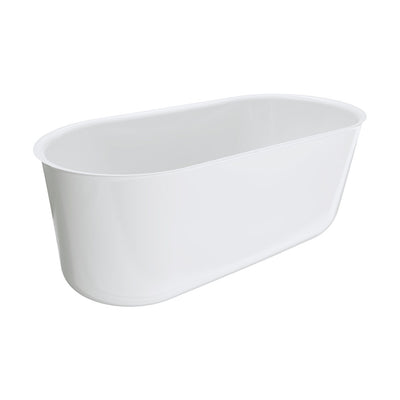 Fienza Windsor Freestanding Acrylic Bath 1500mm Gloss White - Sydney Home Centre