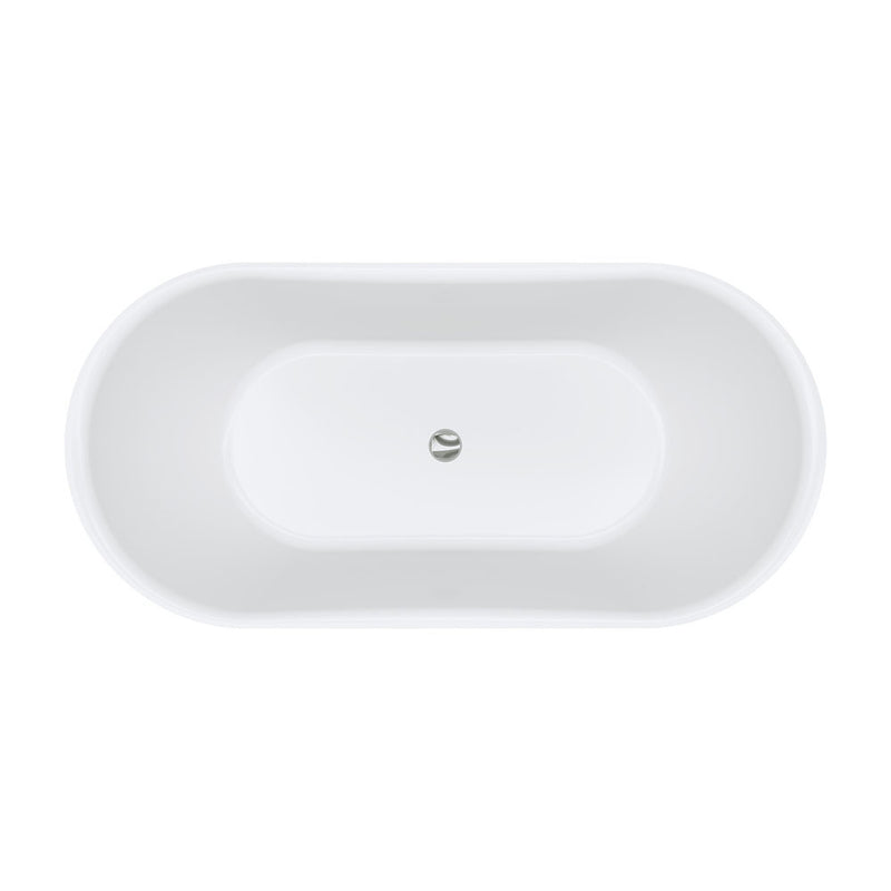 Fienza Windsor Freestanding Acrylic Bath 1500mm Gloss White - Sydney Home Centre