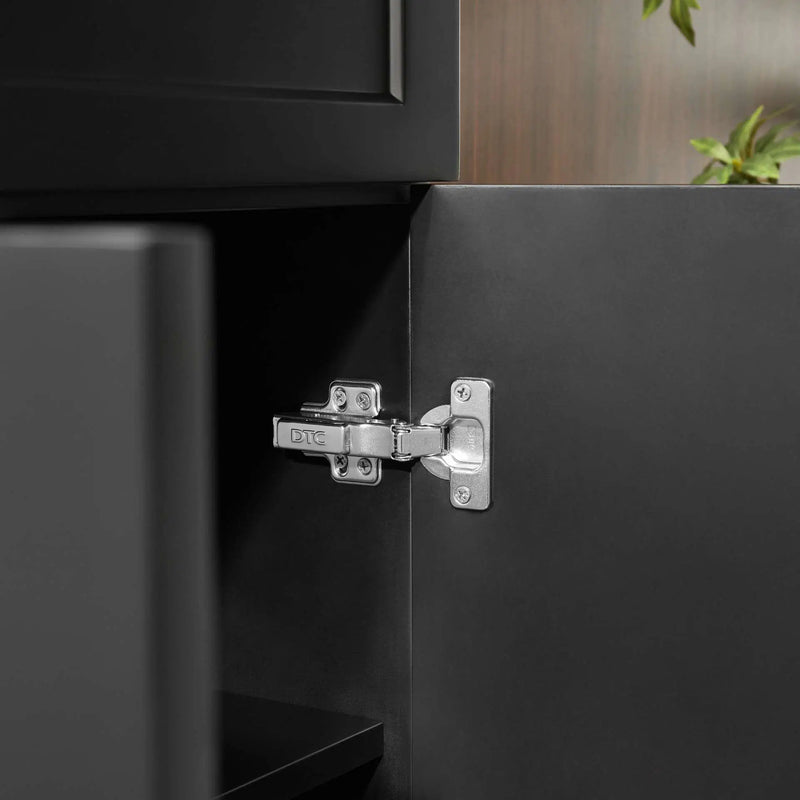 Ceto Harrington 1200mm Middle Drawer Freestanding Vanity Matte Black (Marble Stone Top) - Sydney Home Centre