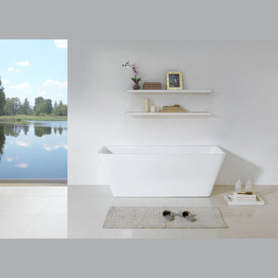 Poseidon Avis Back To Wall 1500mm Bathtub Non Overflow - Sydney Home Centre