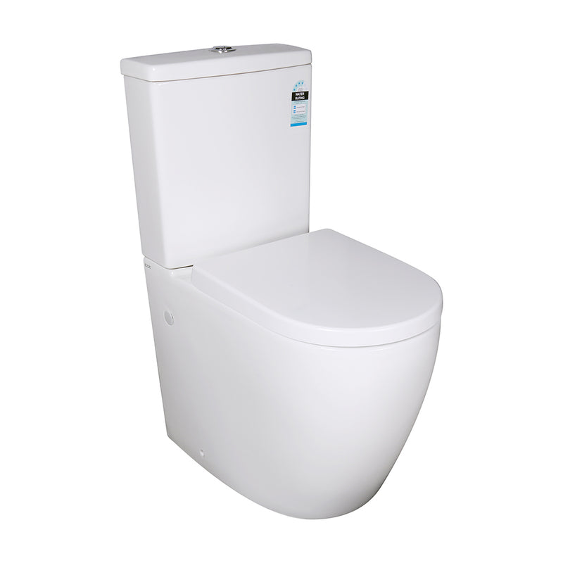 Poseidon Elvera Ambulant Toilet Suite White - Sydney Home Centre