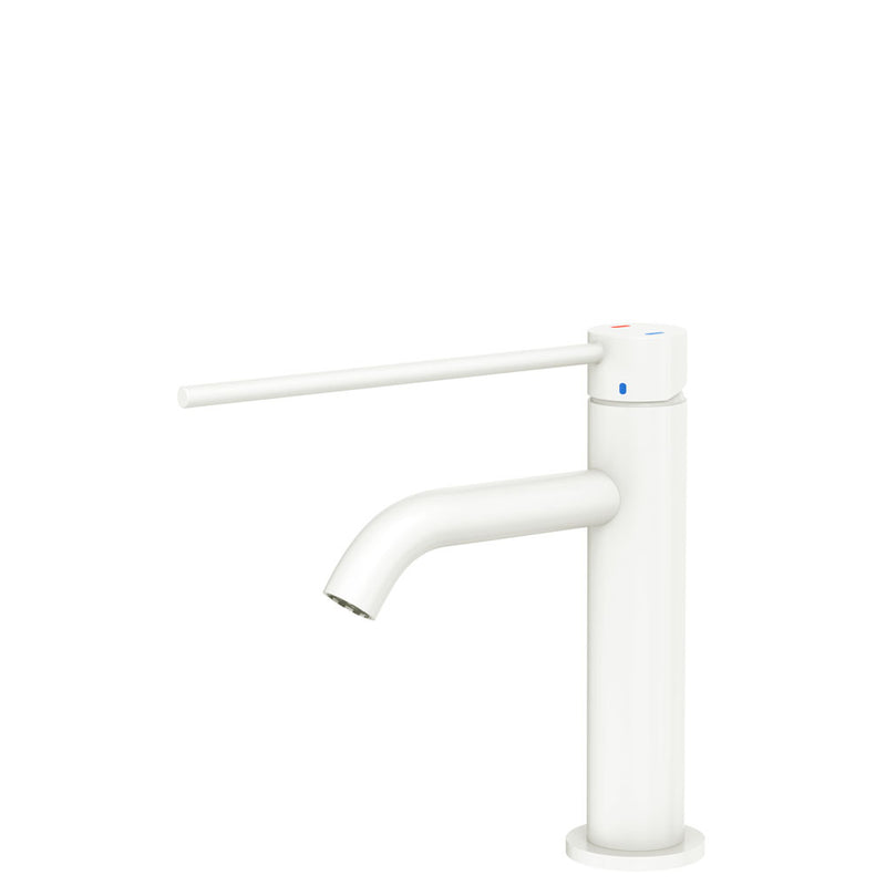 Fienza Kaya Care Basin Mixer Matte White - Sydney Home Centre