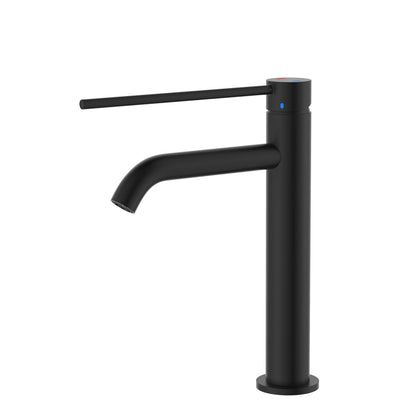 Fienza Kaya Care Medium Basin Mixer Matte Black - Sydney Home Centre