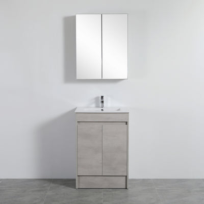 Poseidon Nova Double Door Shaving Cabinet 600mm - Sydney Home Centre