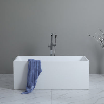 Poseidon Theo Back To Wall 1400mm Bathtub Non Overflow - Sydney Home Centre