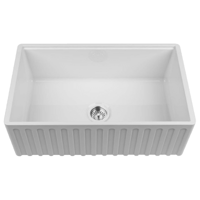 Chambord LEGRANDE Single Bowl Reversible Fireclay Sink